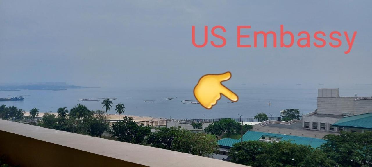 Magnificent View Of Manila Bay, Roxas Blvd, Us Embassy Apartment Exterior photo